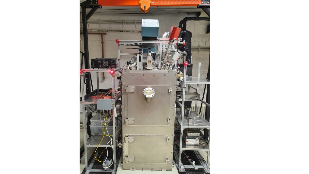 The new chamber, which will simulate space-like conditions and has 14 associated instruments to measure comet properties. CREDIT: Kreuzig et al.