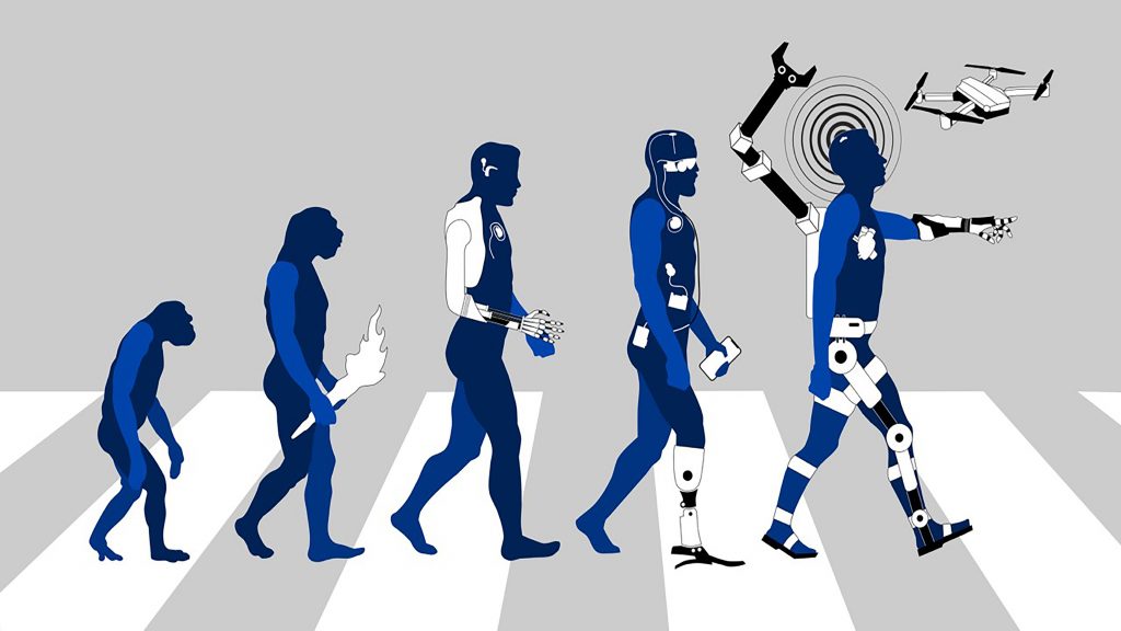 Evolution of the bioelectronic human. CREDIT: Roberto Portillo Lara