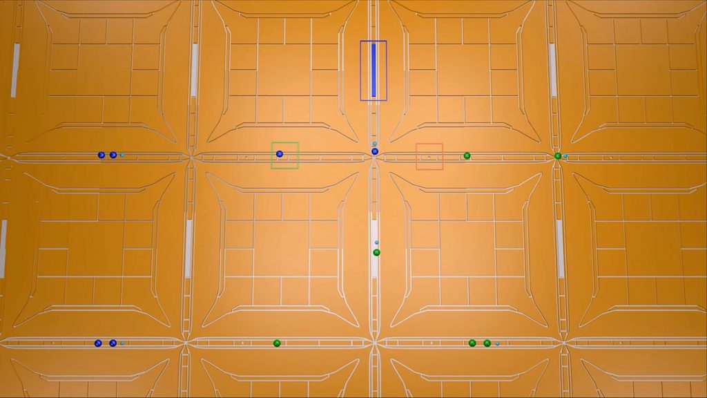 Quantum computer blueprint with trapped ions. CREDIT: Ion Quantum Technology Group, University of Sussex