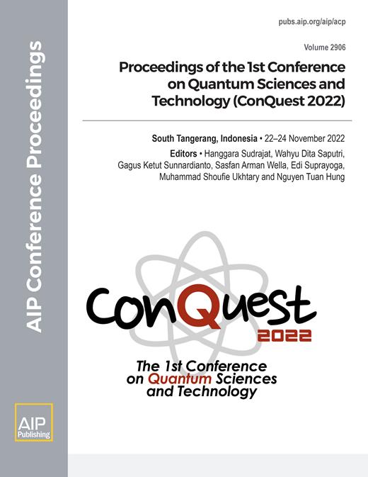 Cover image for the Proceedings of the 1st Conference on Quantum Sciences and Technology (ConQuest 2022)
