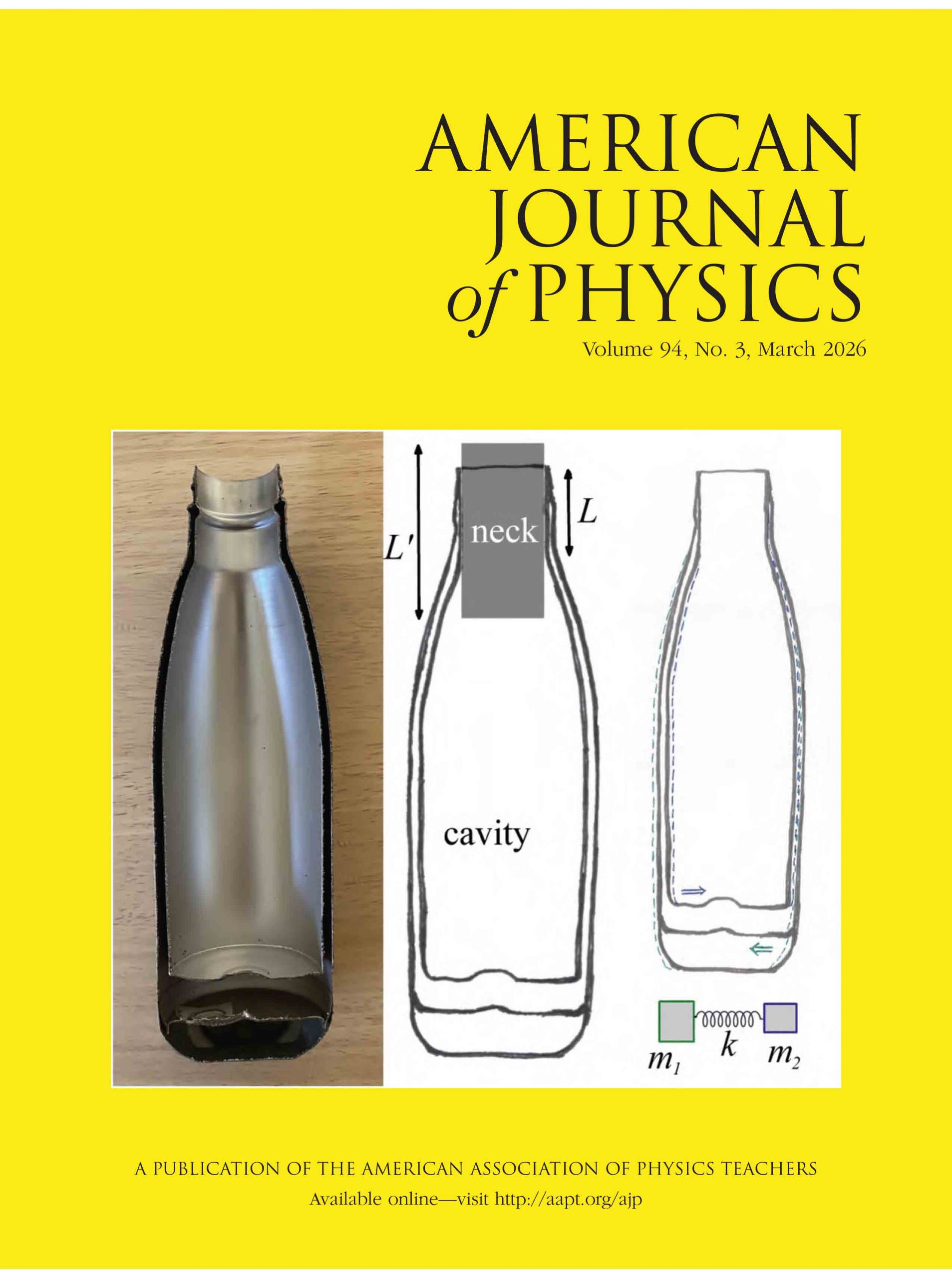 Cover image for AJP Volume 94, no. 3, March 2026